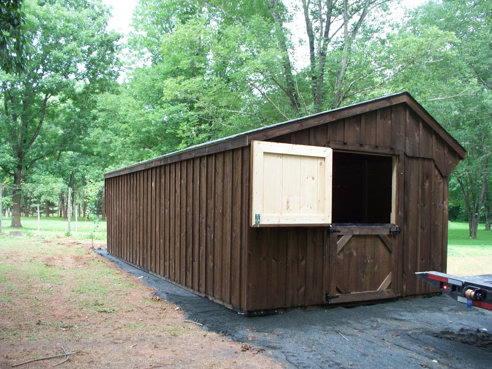amish row barn for sale