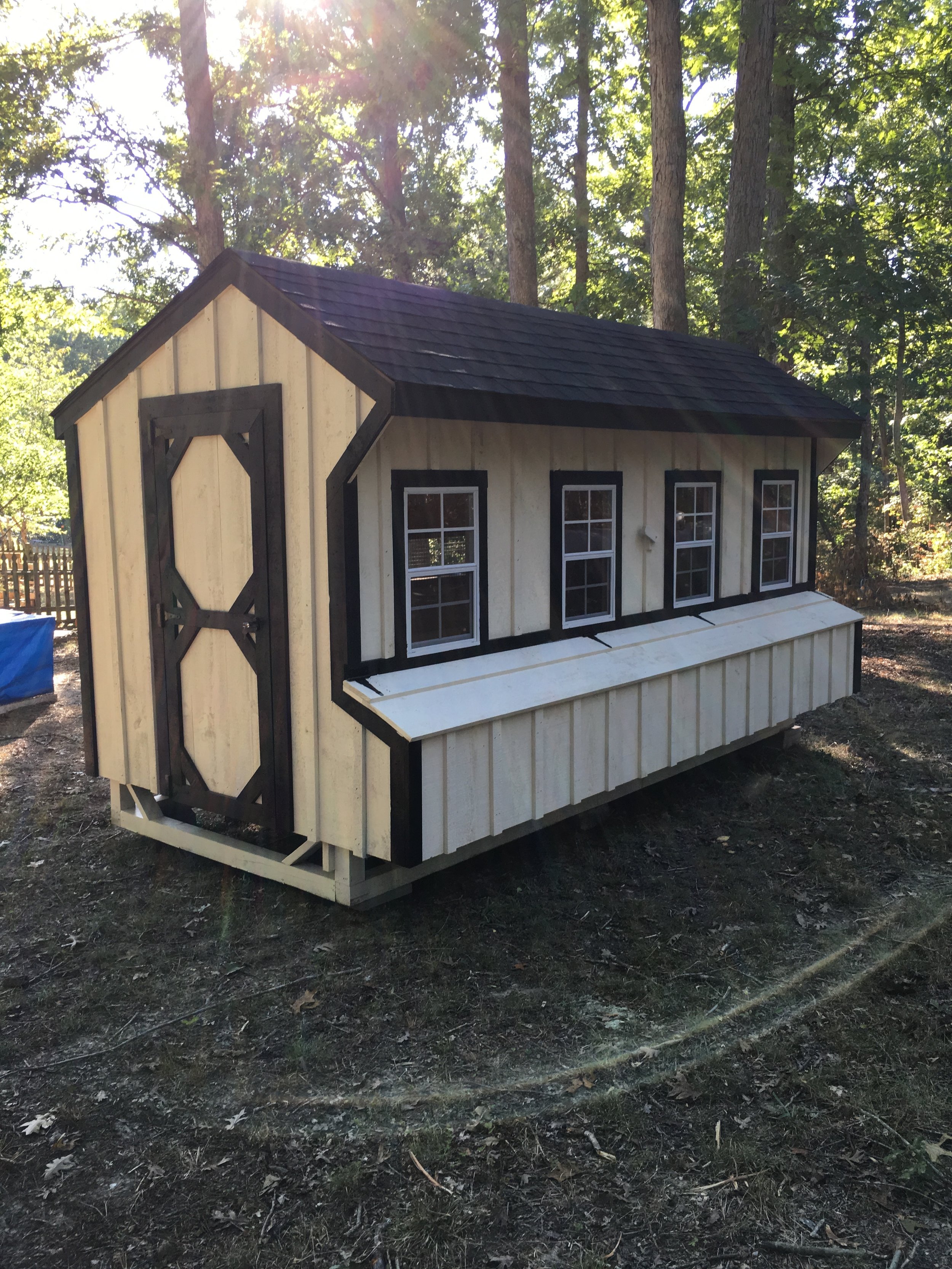 pre-built chicken coop