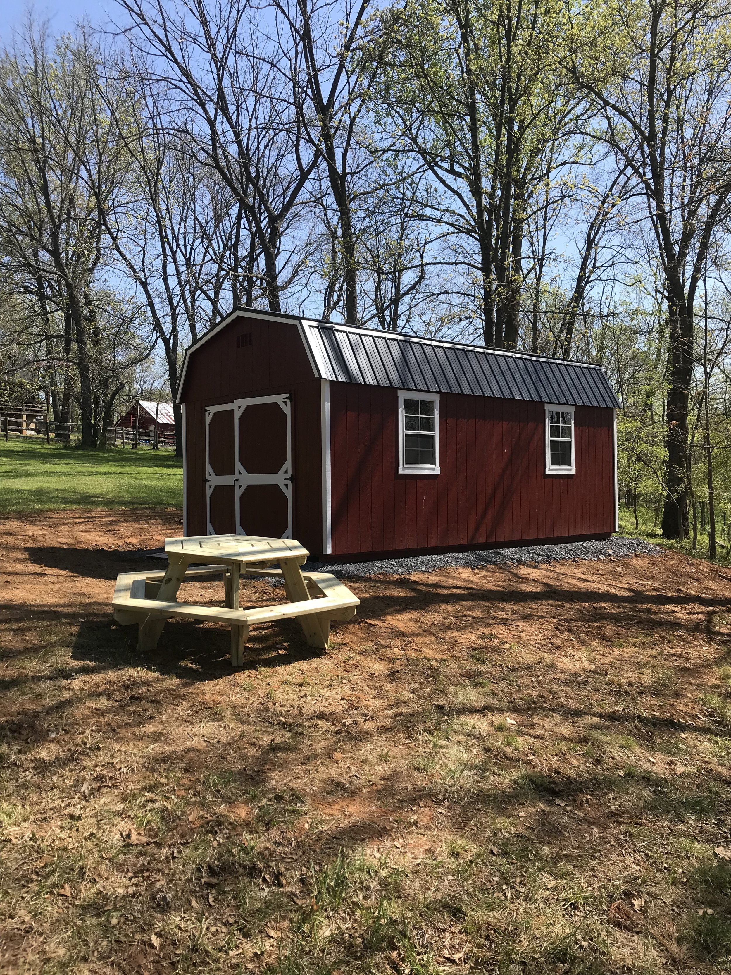 amish built sheds