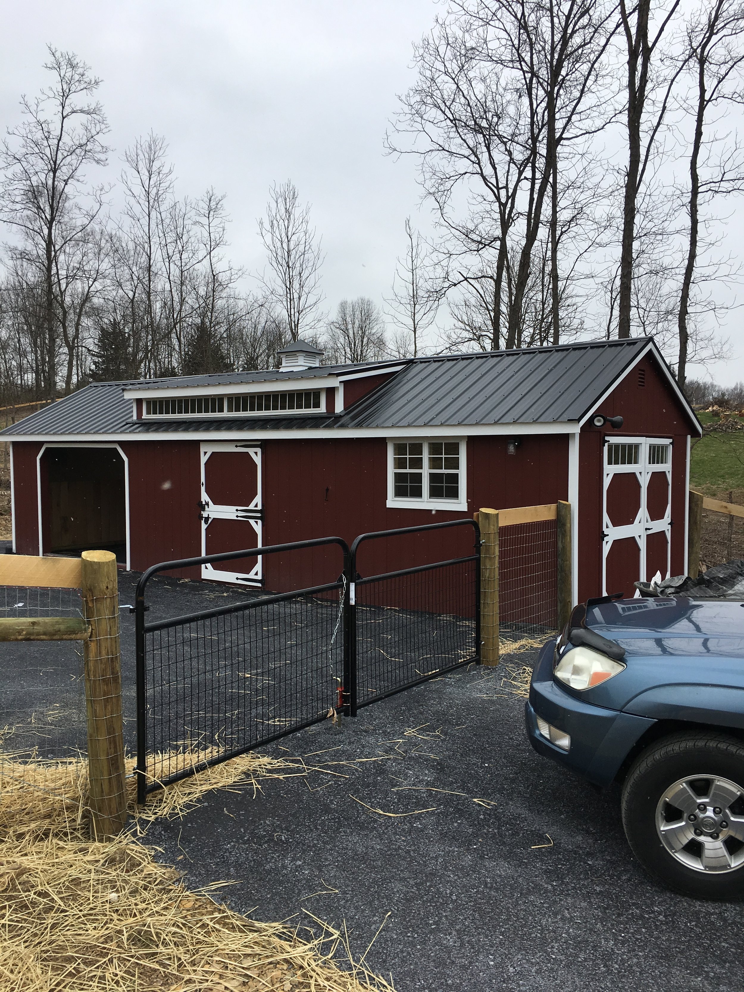 amish horse barns for sale