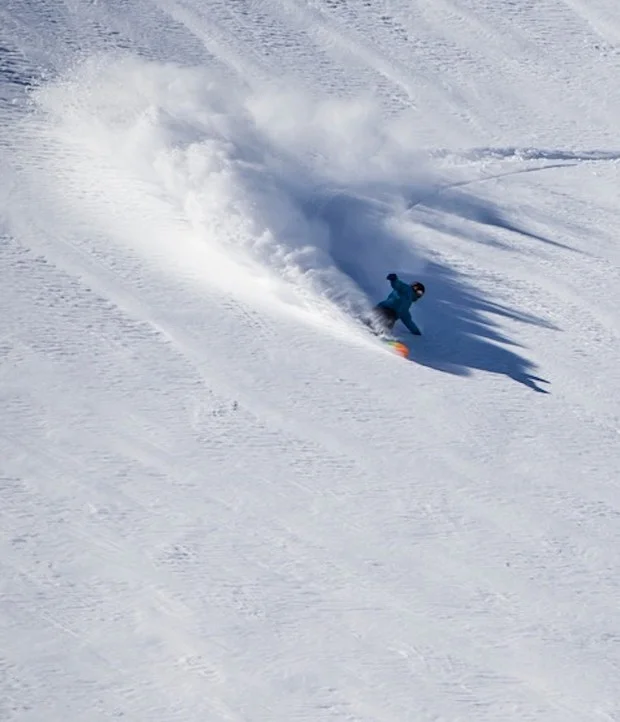 Monster backside slash. Ben Girard Photo