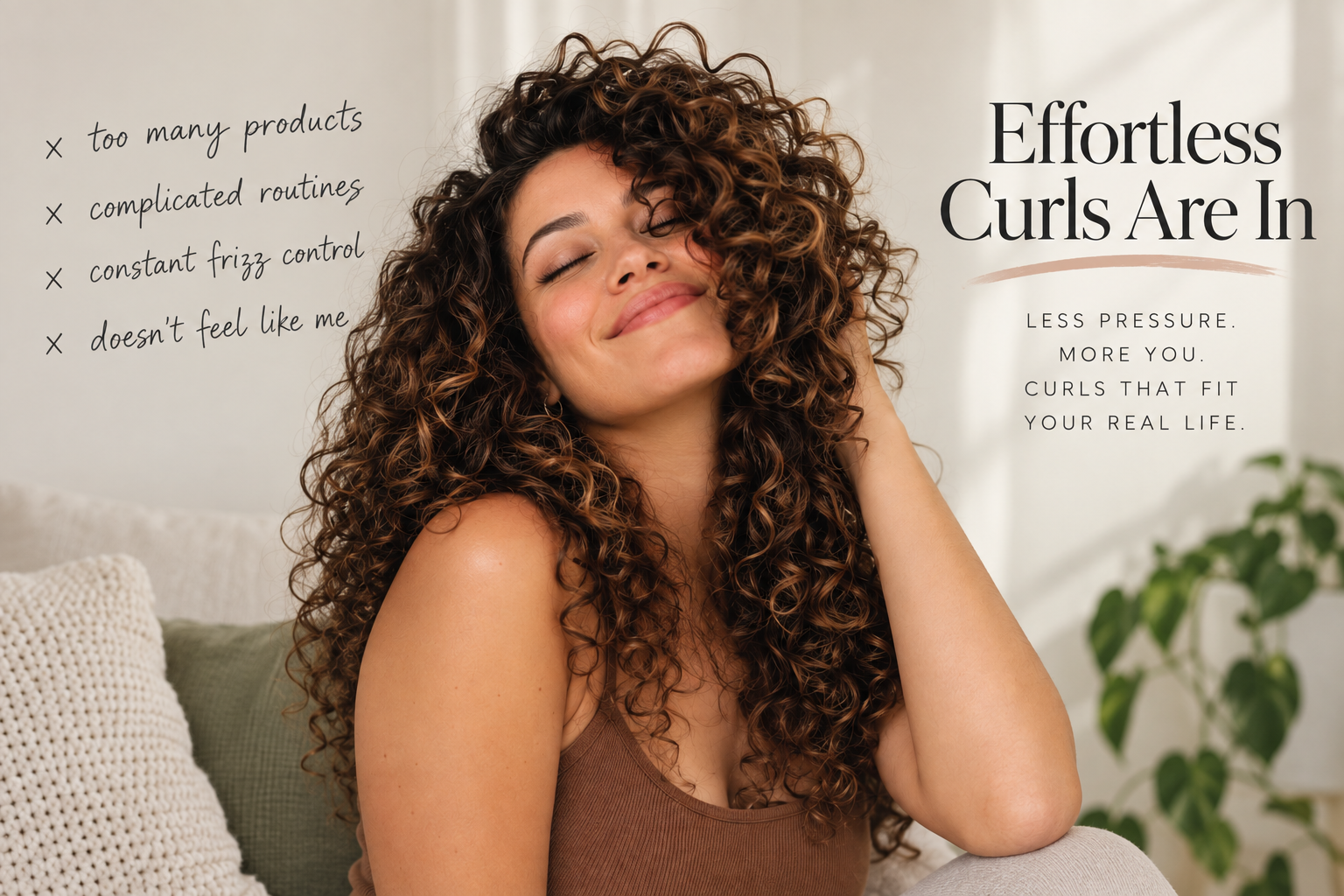 Are You Over Your Curly Hair Routine? The Shift Toward Lived-In Curls