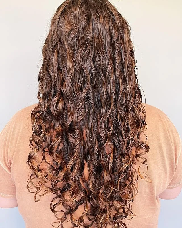 After photo of a Siren Curl Session highlighting hydrated, well-defined curls with a polished finish.