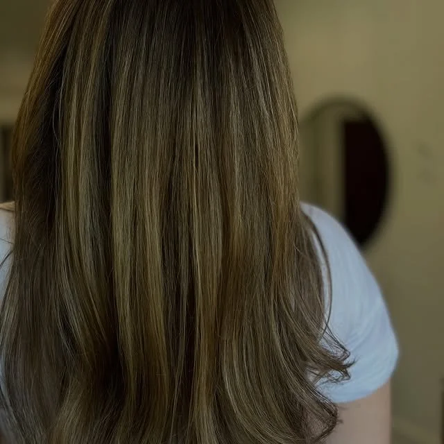 After result of a precision haircut at Siren designed for long-term hair health and definition.