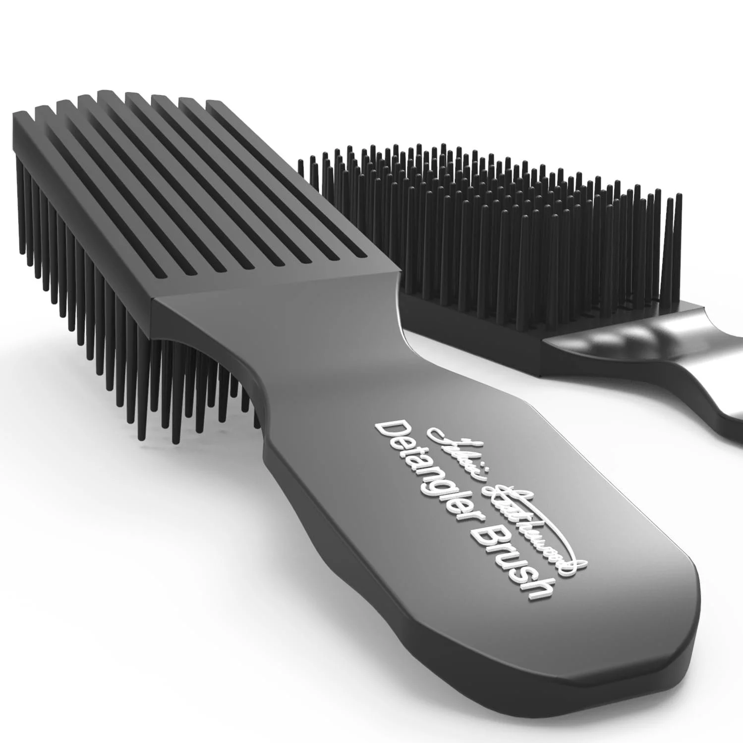 A photo of a Black Detangler Brush by Felicia Leatherwood