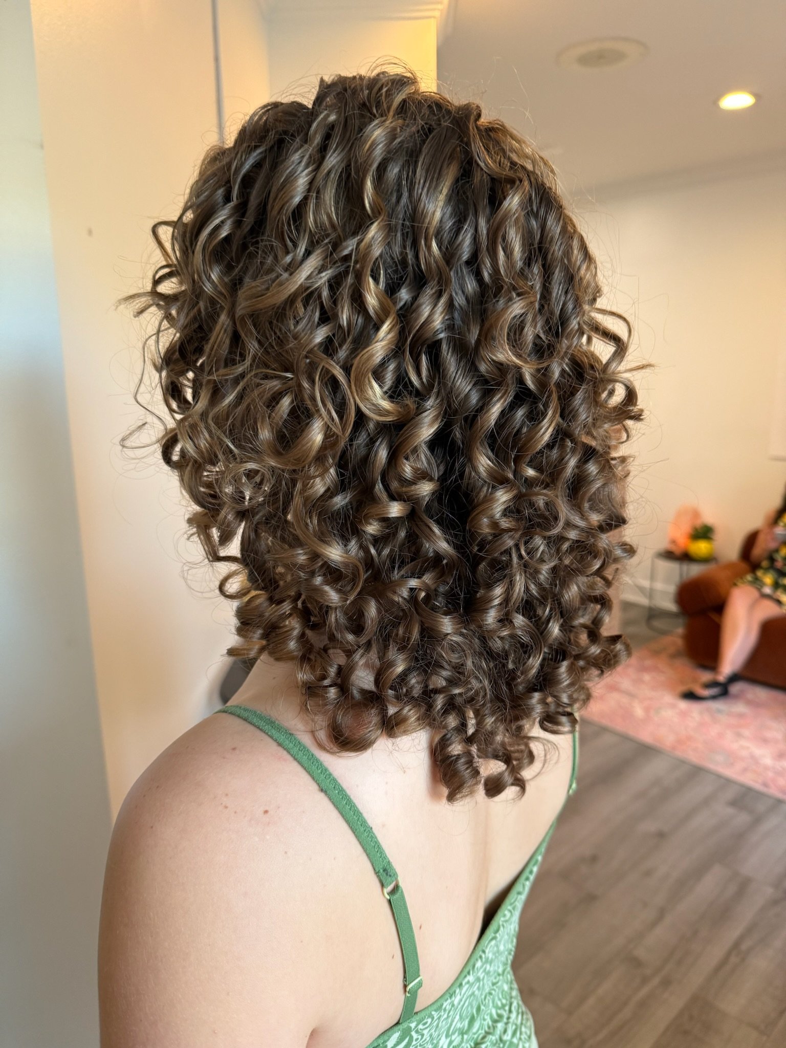 Finished color after a Siren Color Session showcasing depth, dimension, and healthy shine.