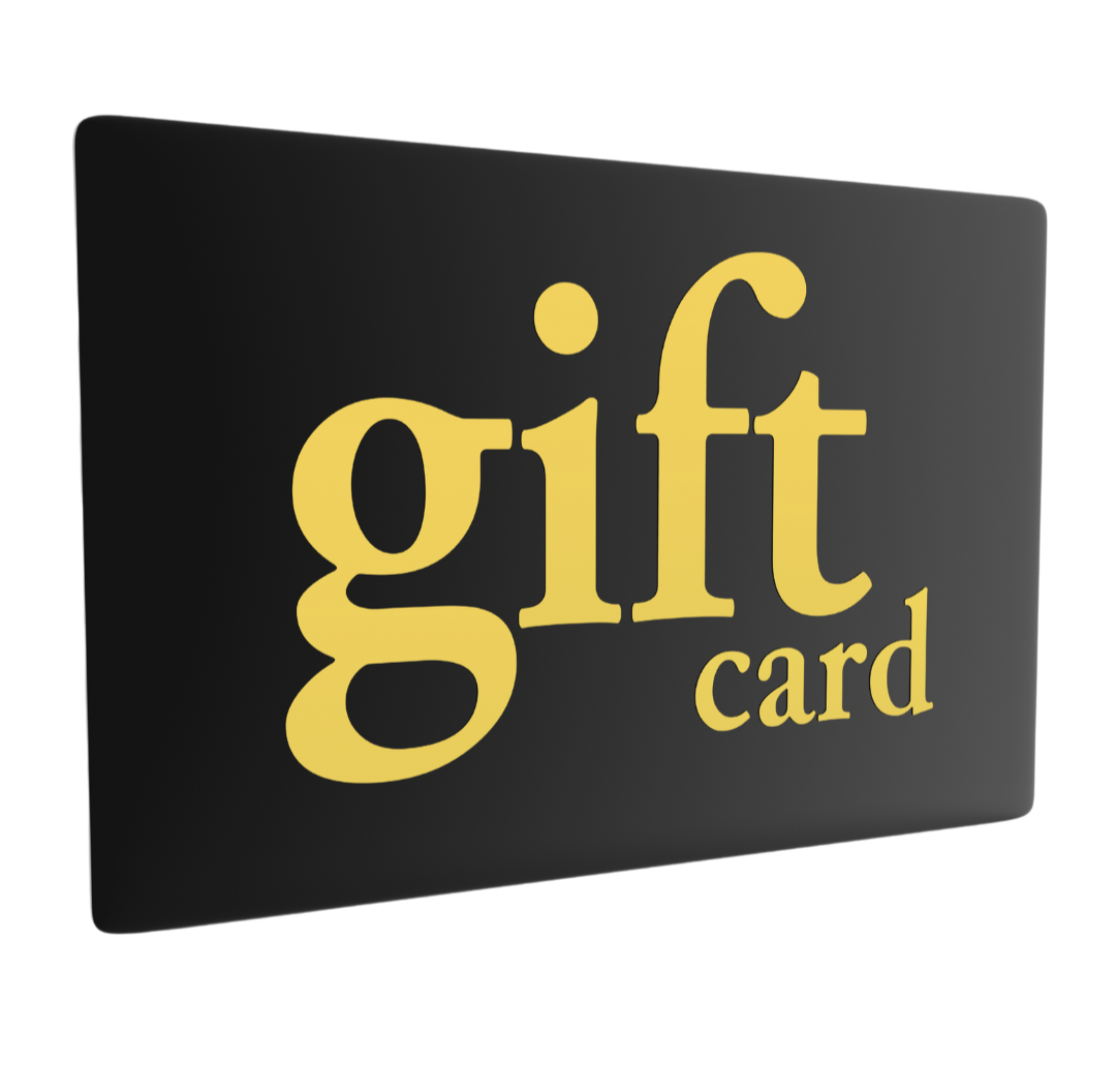 A sample photo of a gift card