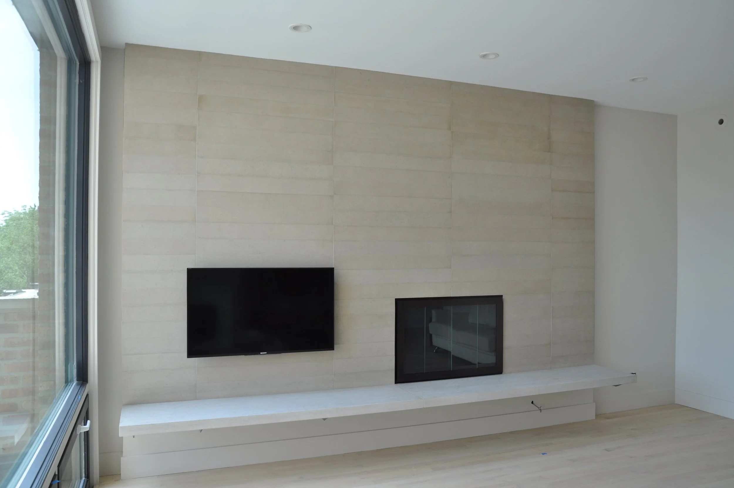 Wicker Park fireplace