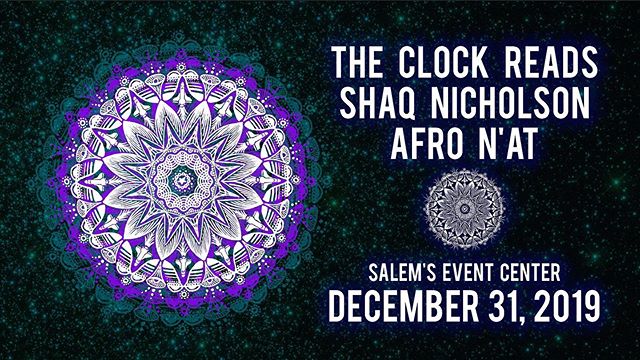 NYE is announced! Ready to get back to Salem&rsquo;s and get down on the late night. This year our homies @shaqnicholsonsound and @afro_n_at will be there too! Tix on sale now - $28 for all night and open bar! Get it. Thanks @jamburgh! #NYE
