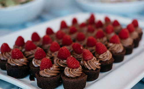 Hazelnut Cream (featured with prepared brownies)