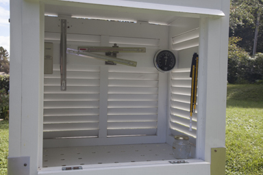 Interior of Cotton Region Shelter - Photo by Craig Johnson