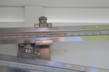 Minimum Thermometer inside a Cotton Region Shelter - Photo by Craig Johnson