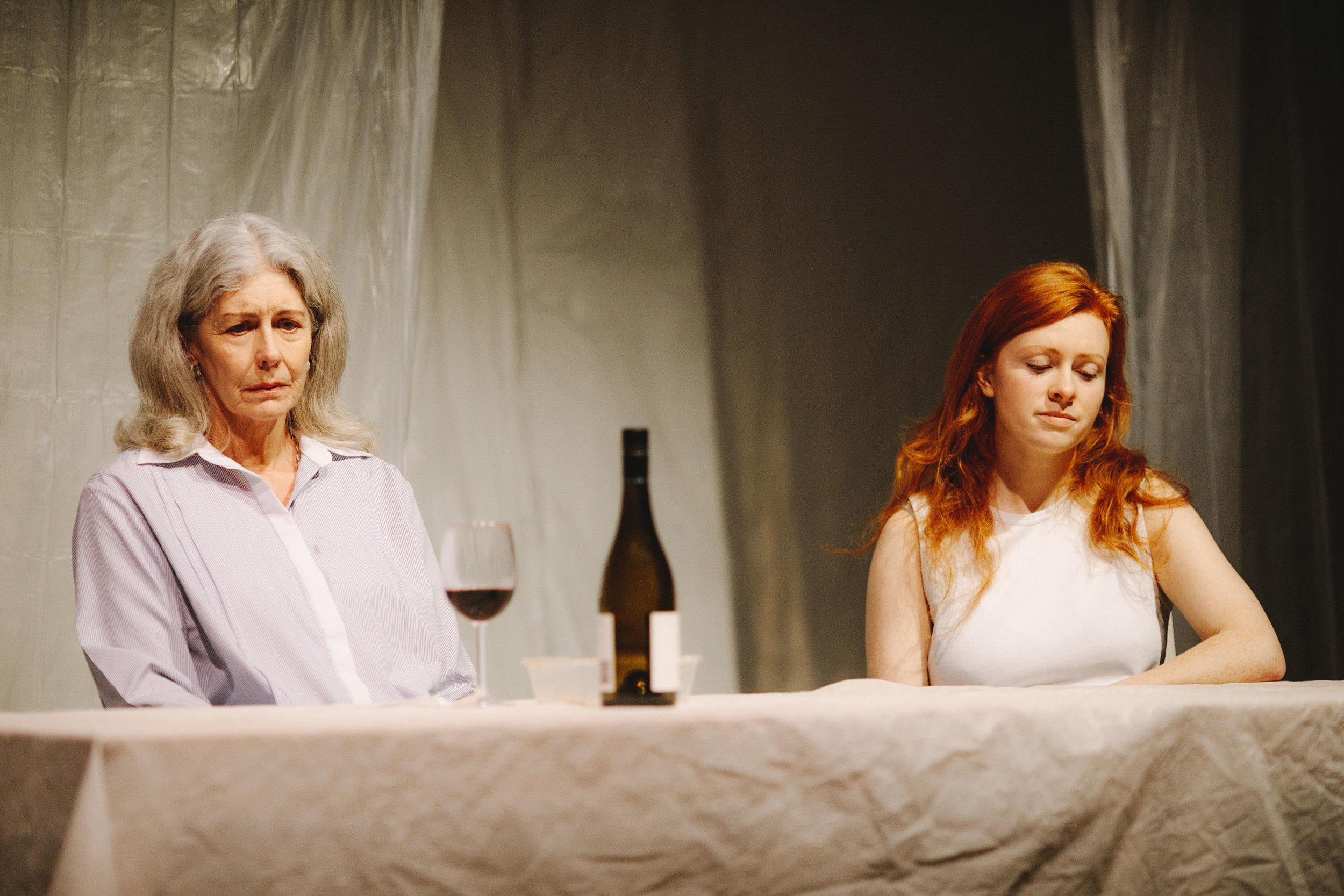 Jessica Stanley &amp; Vivienne Powell in You Are The Blood. Spinning Plates Co. (Meat Market, 2019)