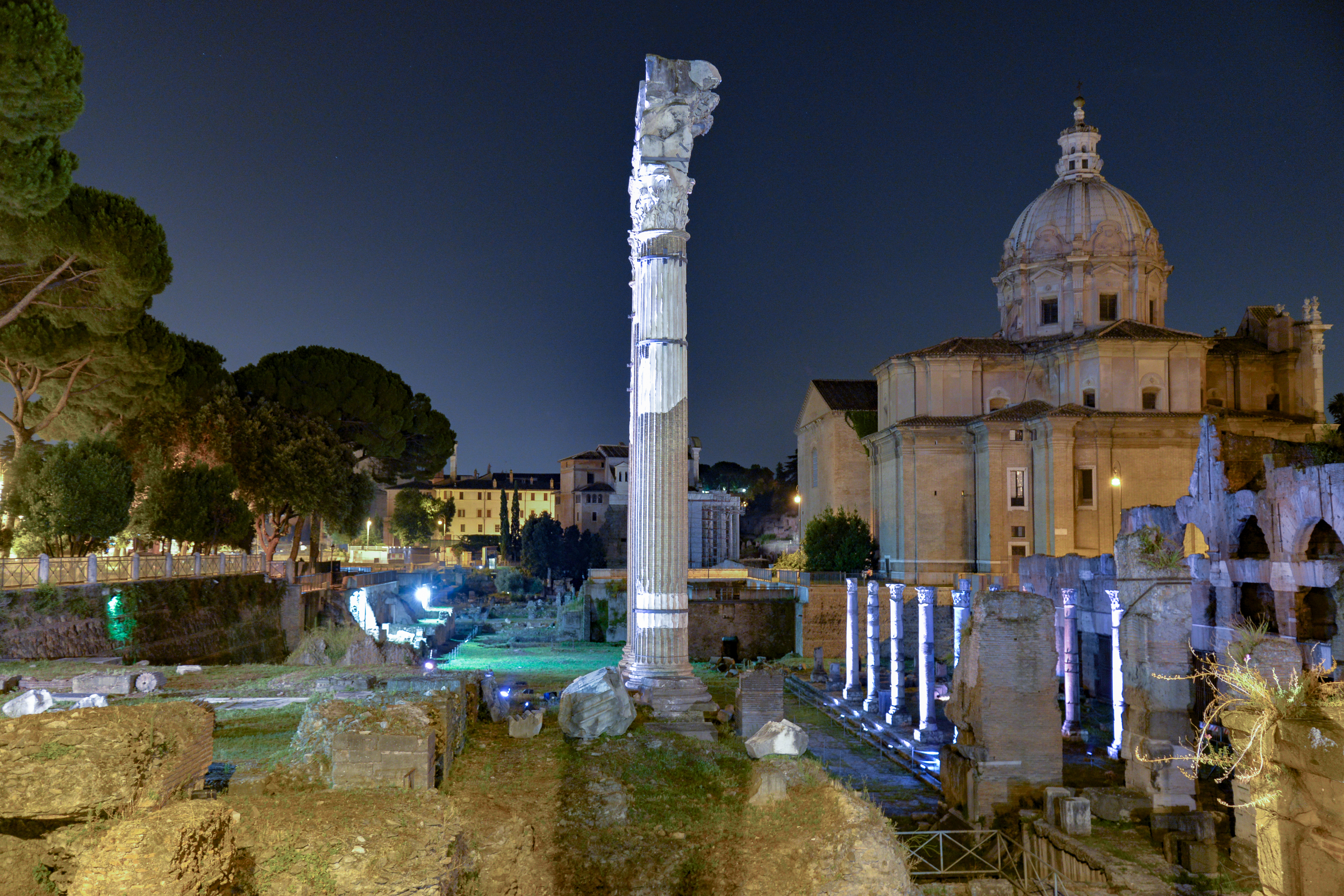 Il Foro Romano in Rome, Italy