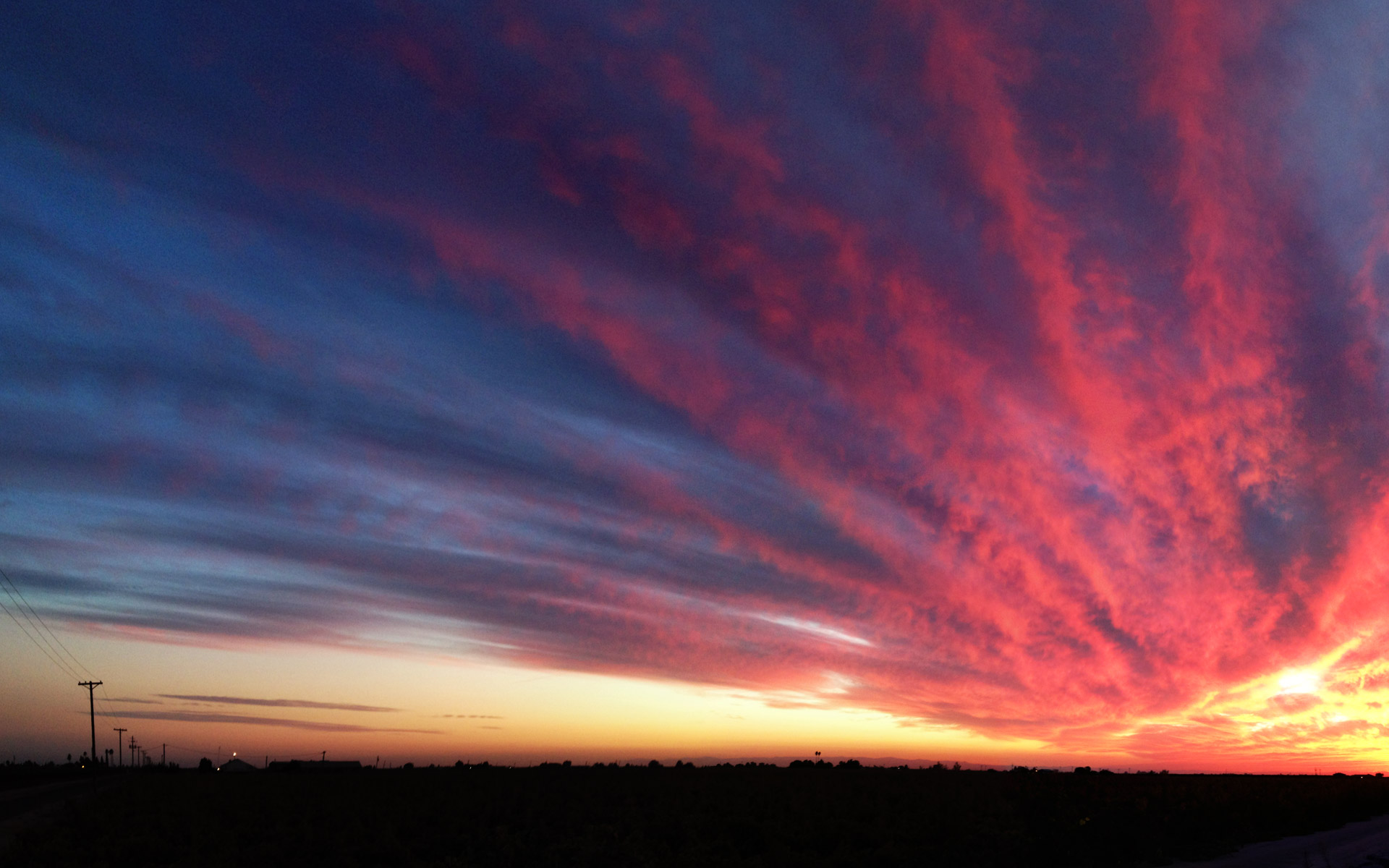 Another Central Valley Sunset