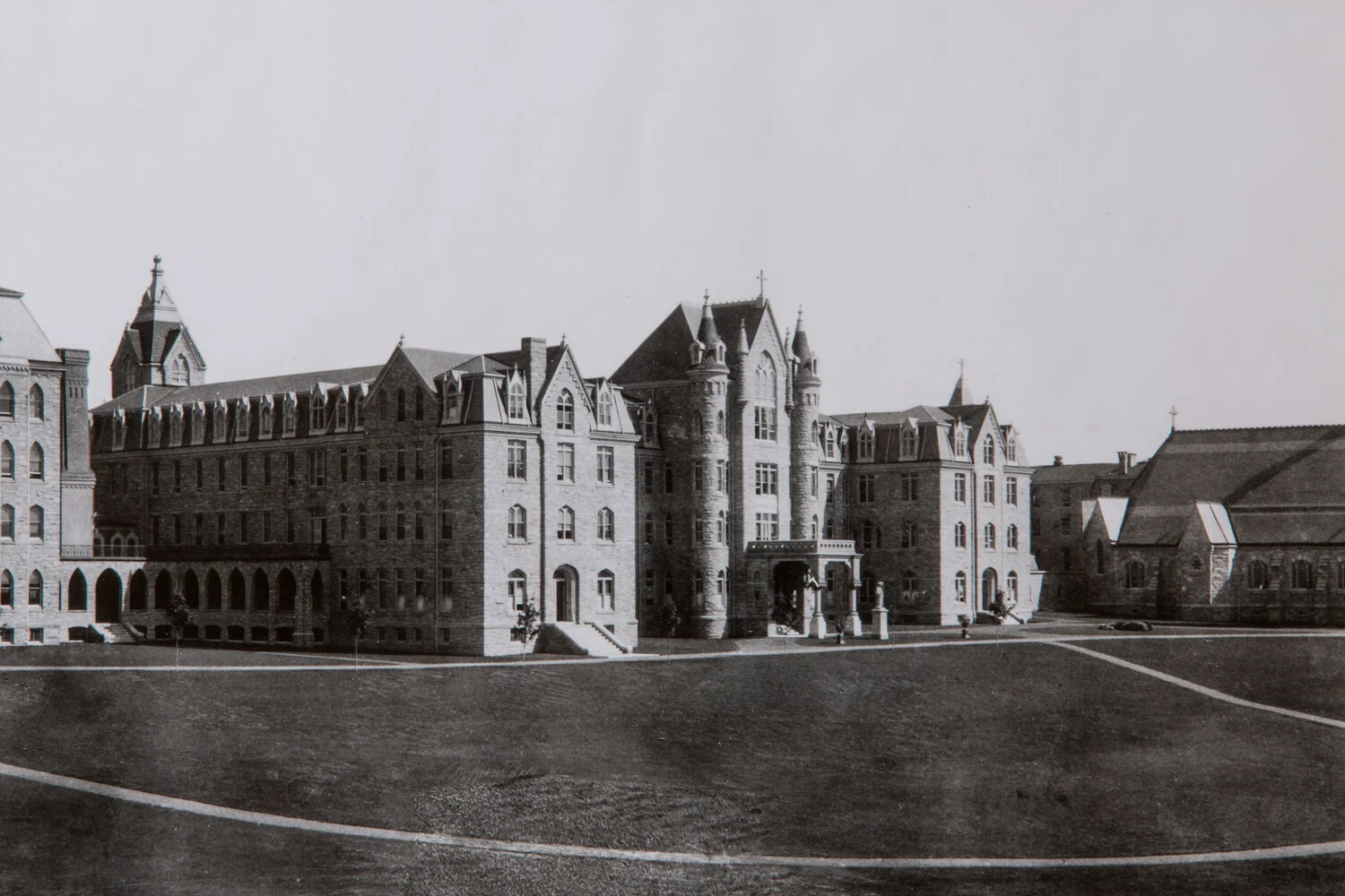 St. Thomas of Villanova Monastery - before the fire - in 1930