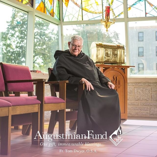 Saint Thomas of Villanova Monastery is a community of both active and retired friars, one of whom is Fr. Tom Dwyer pictured here, who live a community life that is the cornerstone of the Augustinian brotherhood. The monastery includes one floor which