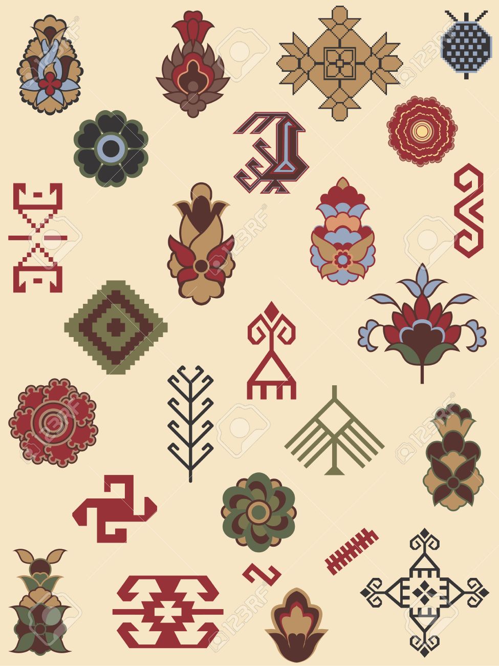 Blog Zacate Landscape Design, Persian Rug Patterns