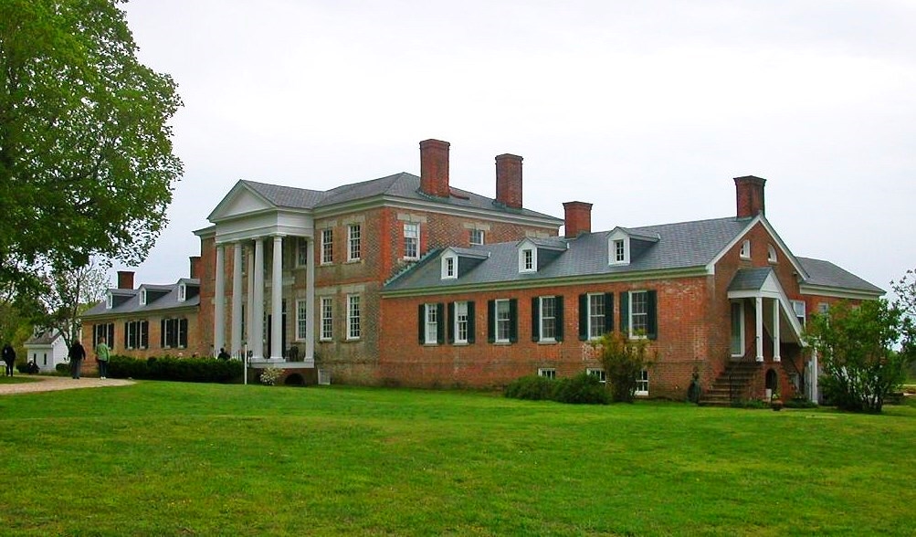 Front view of Sabine Hall