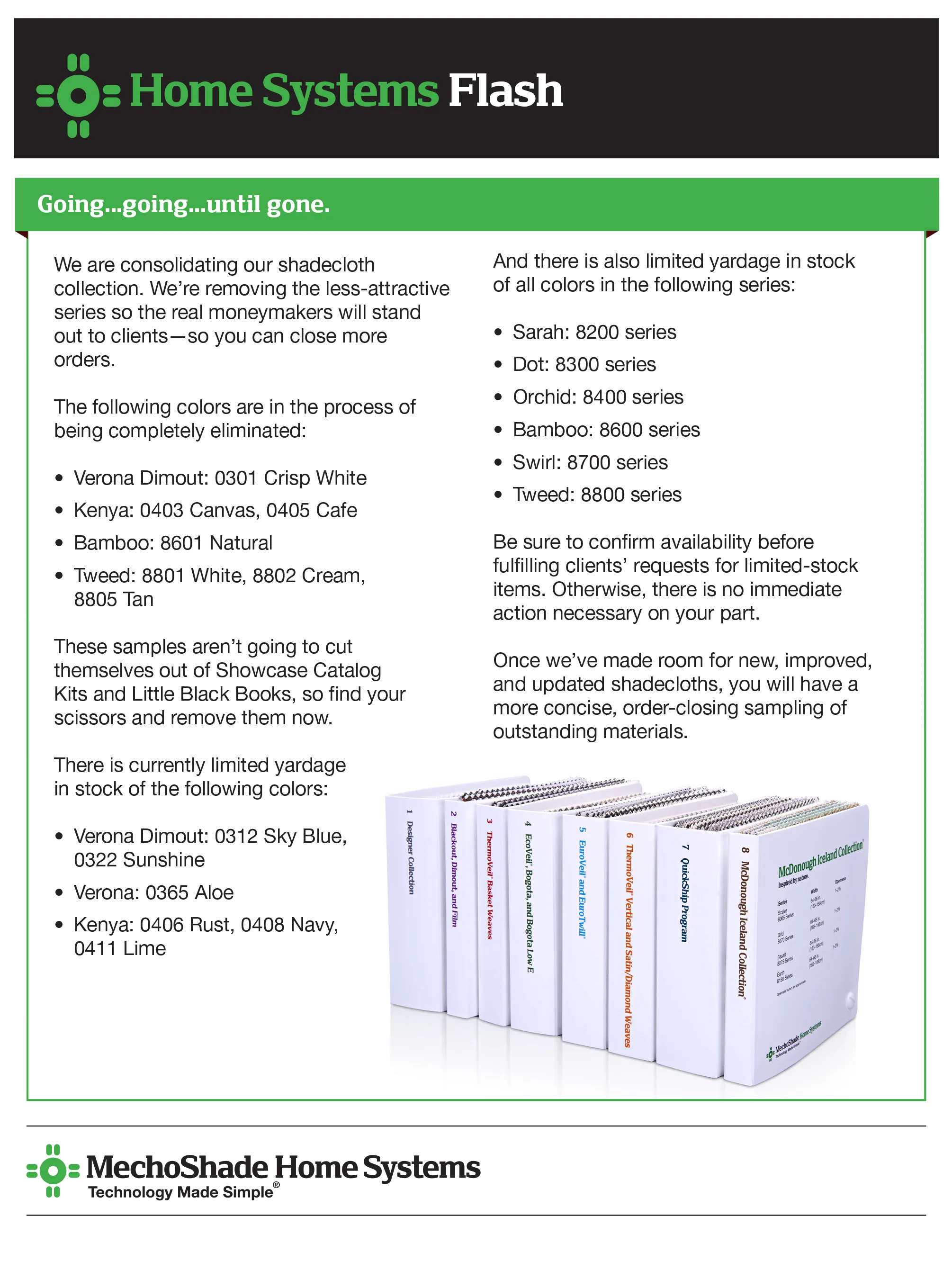 A residential-division product announcement.