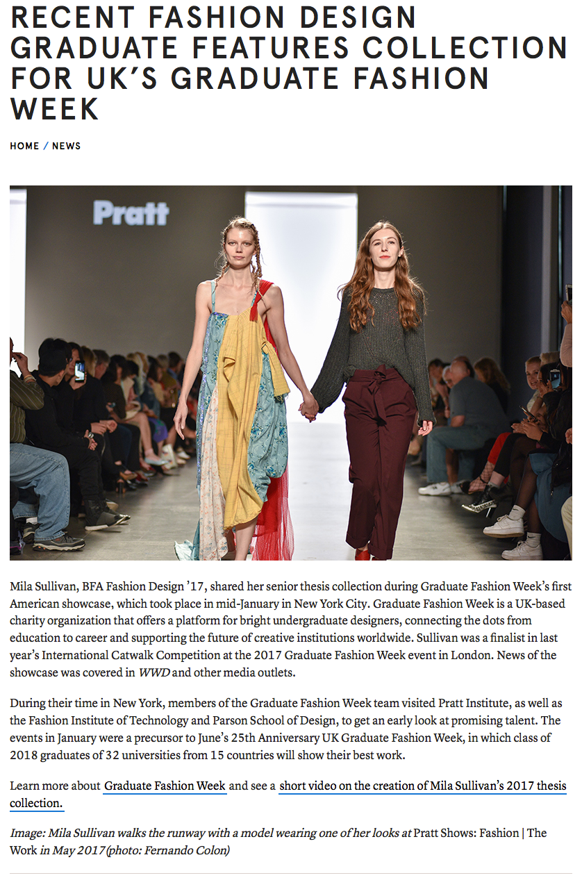 UK Graduate Fashion Week