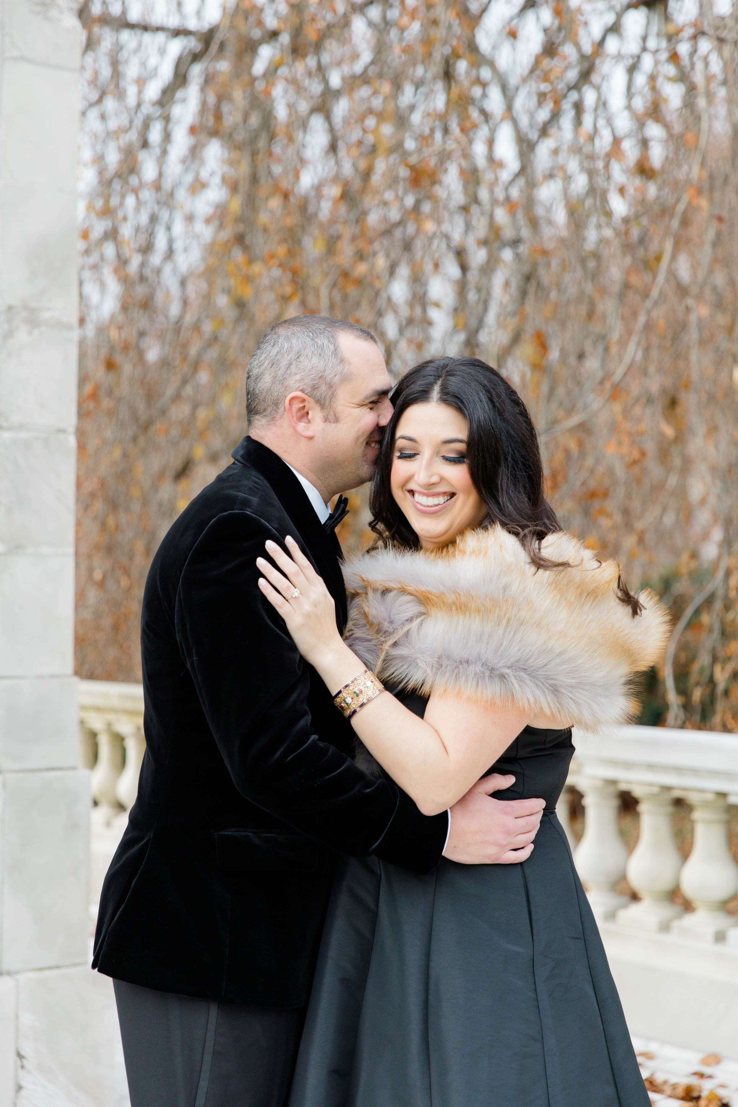 A Timeless Newport Engagement Session at The Elms