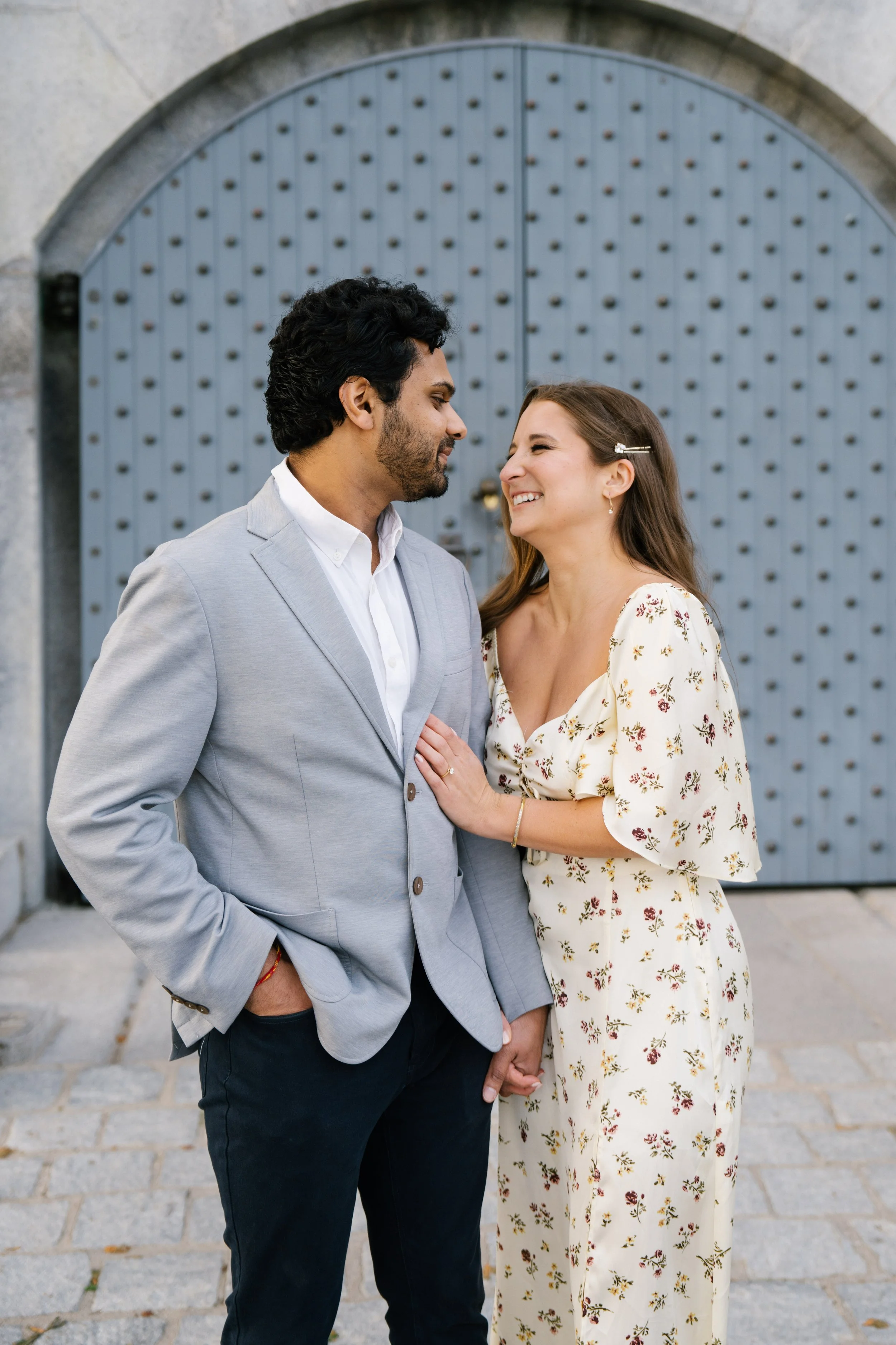 Dreamy Engagement Session at Castle Island