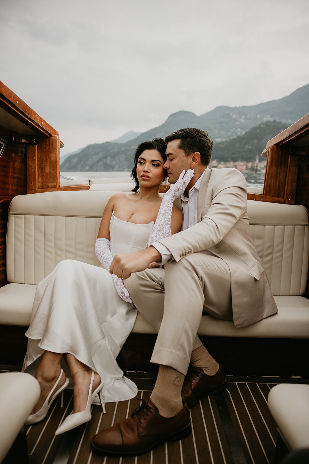 An Italian Love Story on the Water | Lake Como Engagement Session