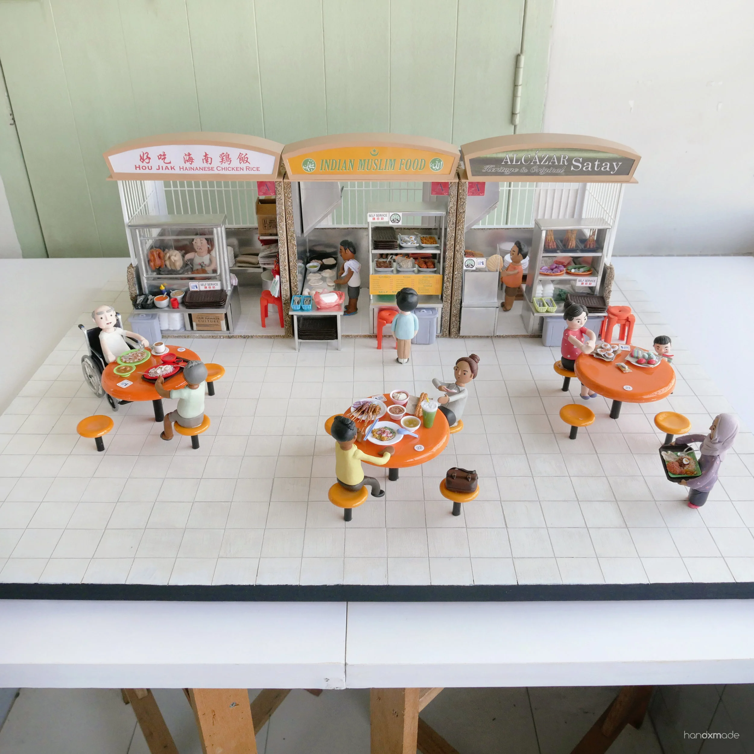 HAWKER CENTRE DIORAMA