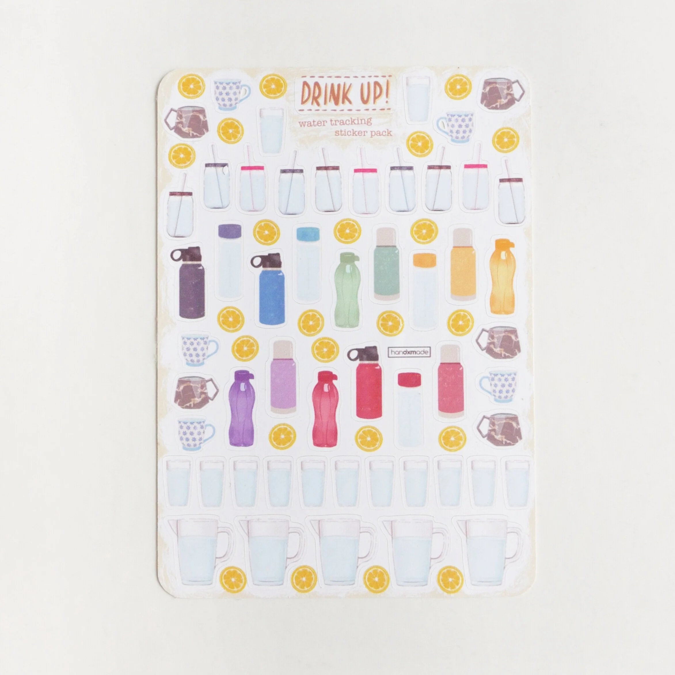 WATER TRACKING STICKER PACK (MIXED VERSION)