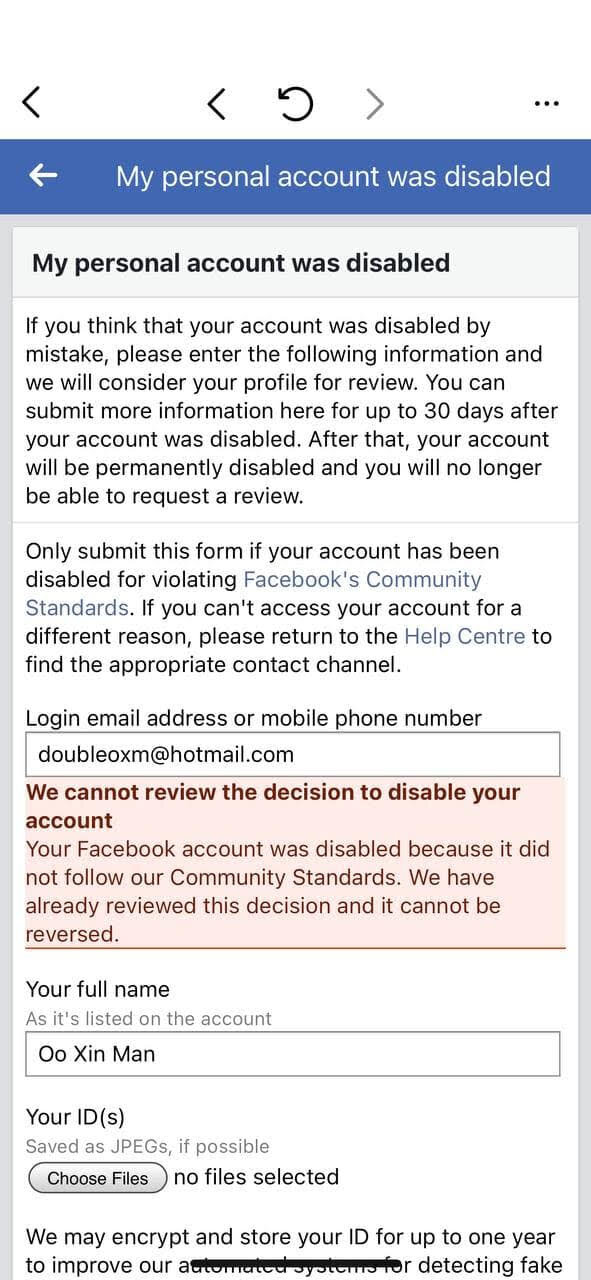 FB hacked then disabled for copyright infringement : r/facebook