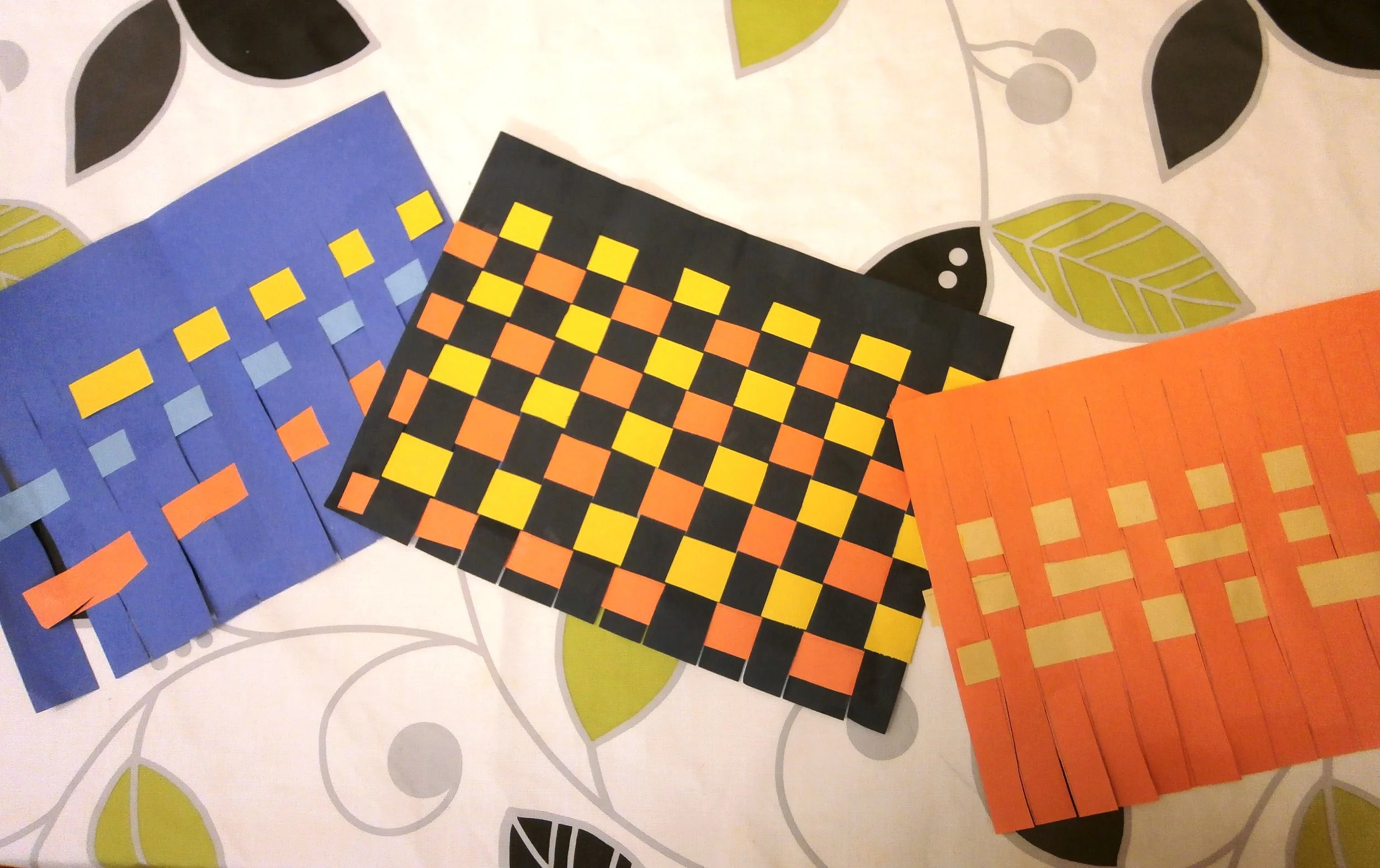  Look at all the beautiful colors we mixed and matched!