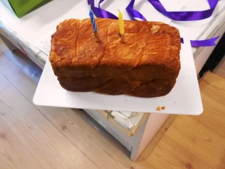 A special French bread for us to enjoy!