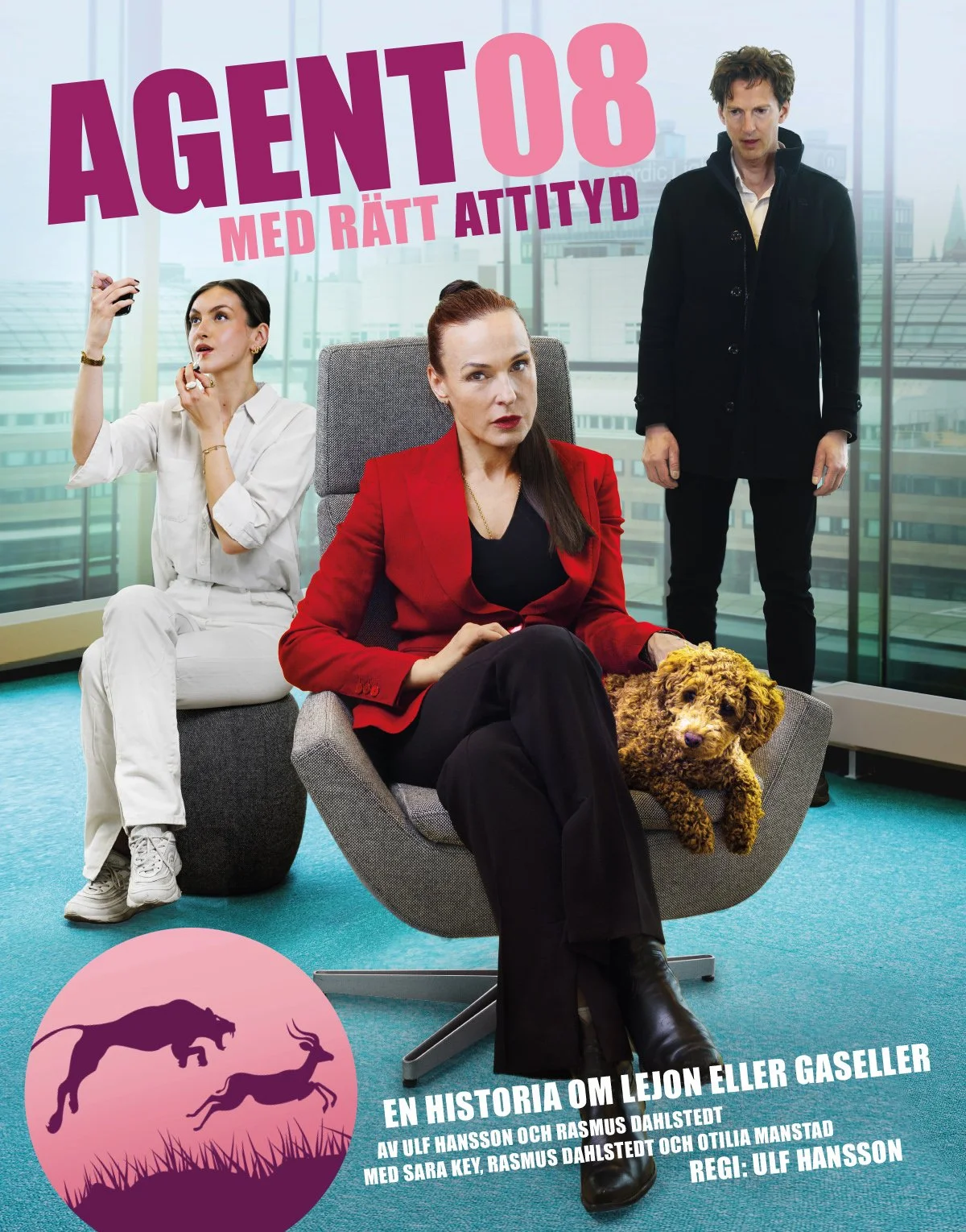 AGENT 08 MED RÄTT ATTITYD