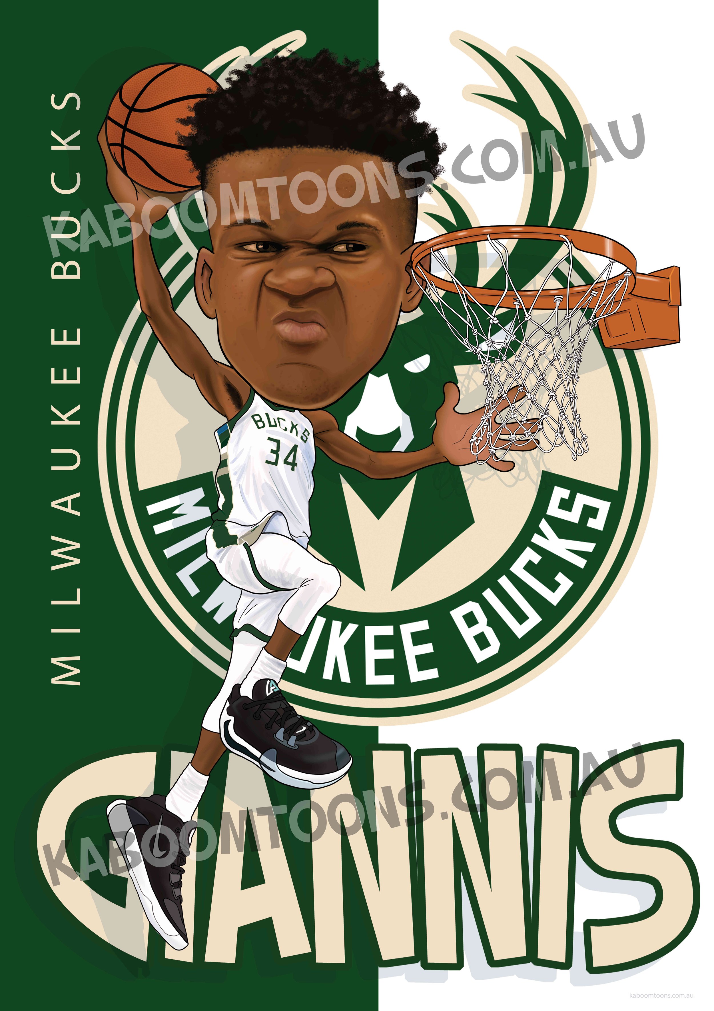 NBA Player Caricatures — KaBOOM! Toons