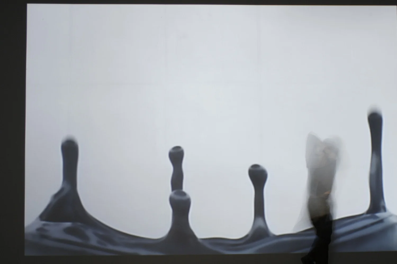 Aspire, performance with single channel video projection