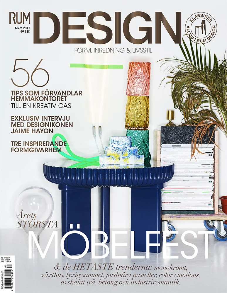 Cover for magazine Rum Design