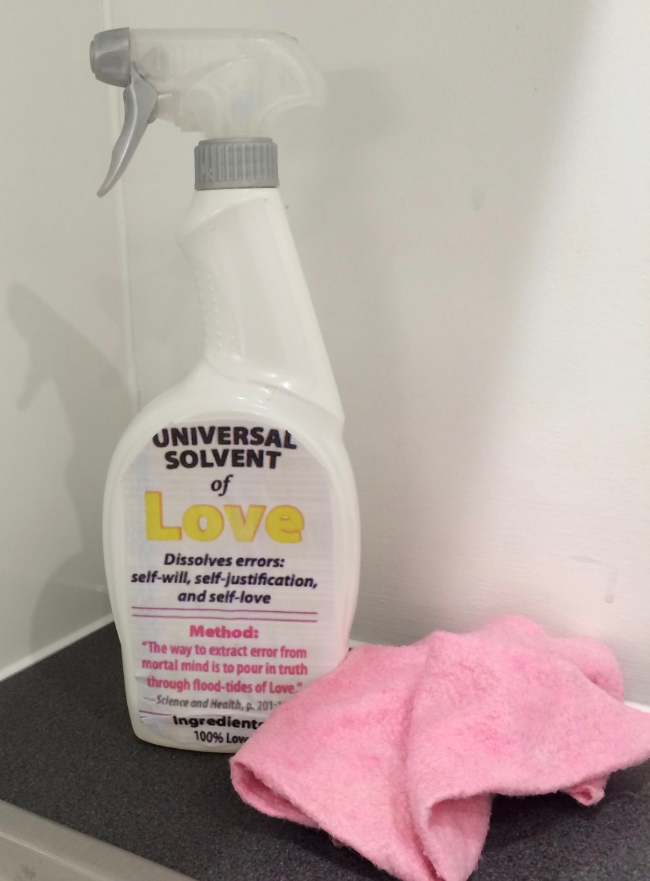 Click bottle to enlarge. Method: "The way to extract error from mortal mind is to pour in truth through flood-tides of Love."