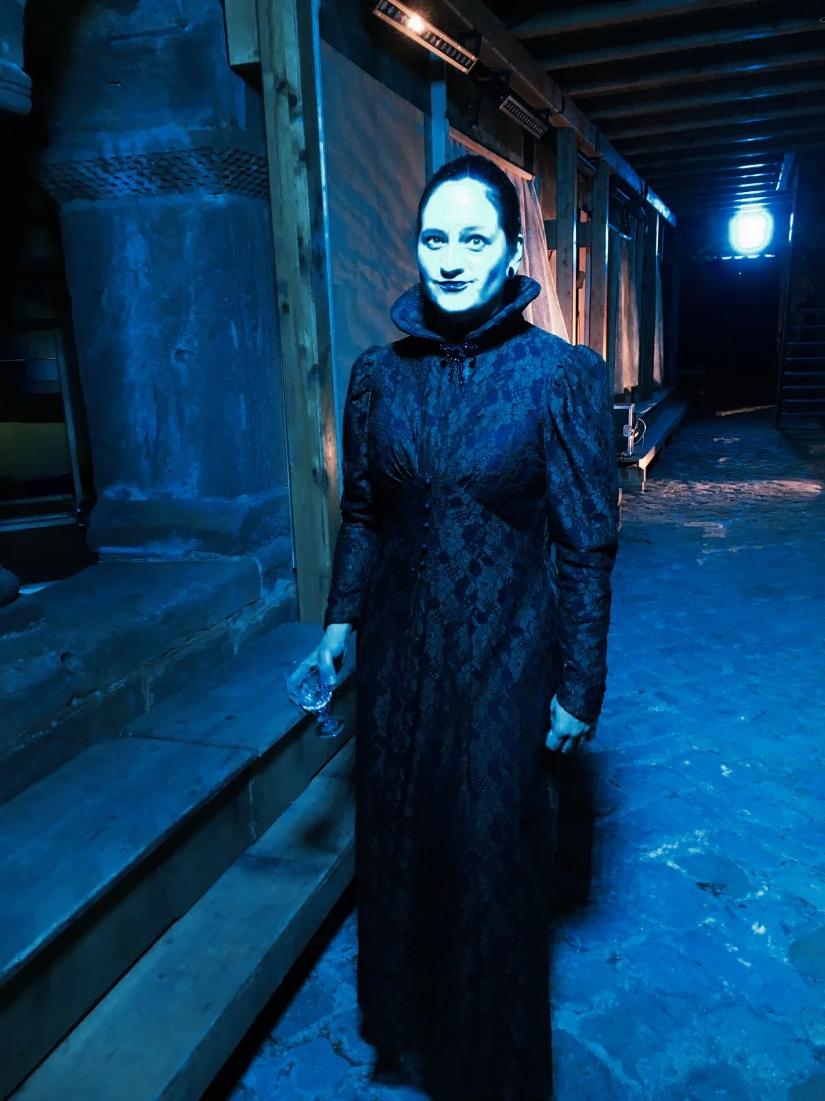 Martha Brewster backstage (Foto: intern)