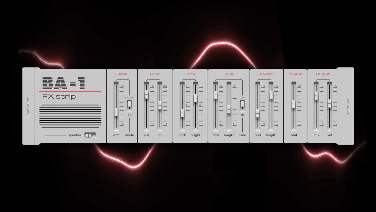 BA-1 FX Strip Effect Plugin Baby Audio BA-1 v1.5