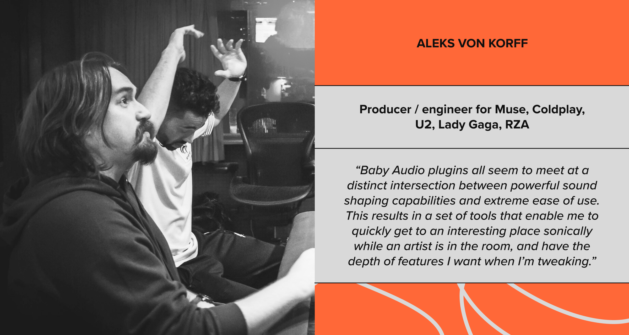 Aleks Von Korff Baby Audio Quote