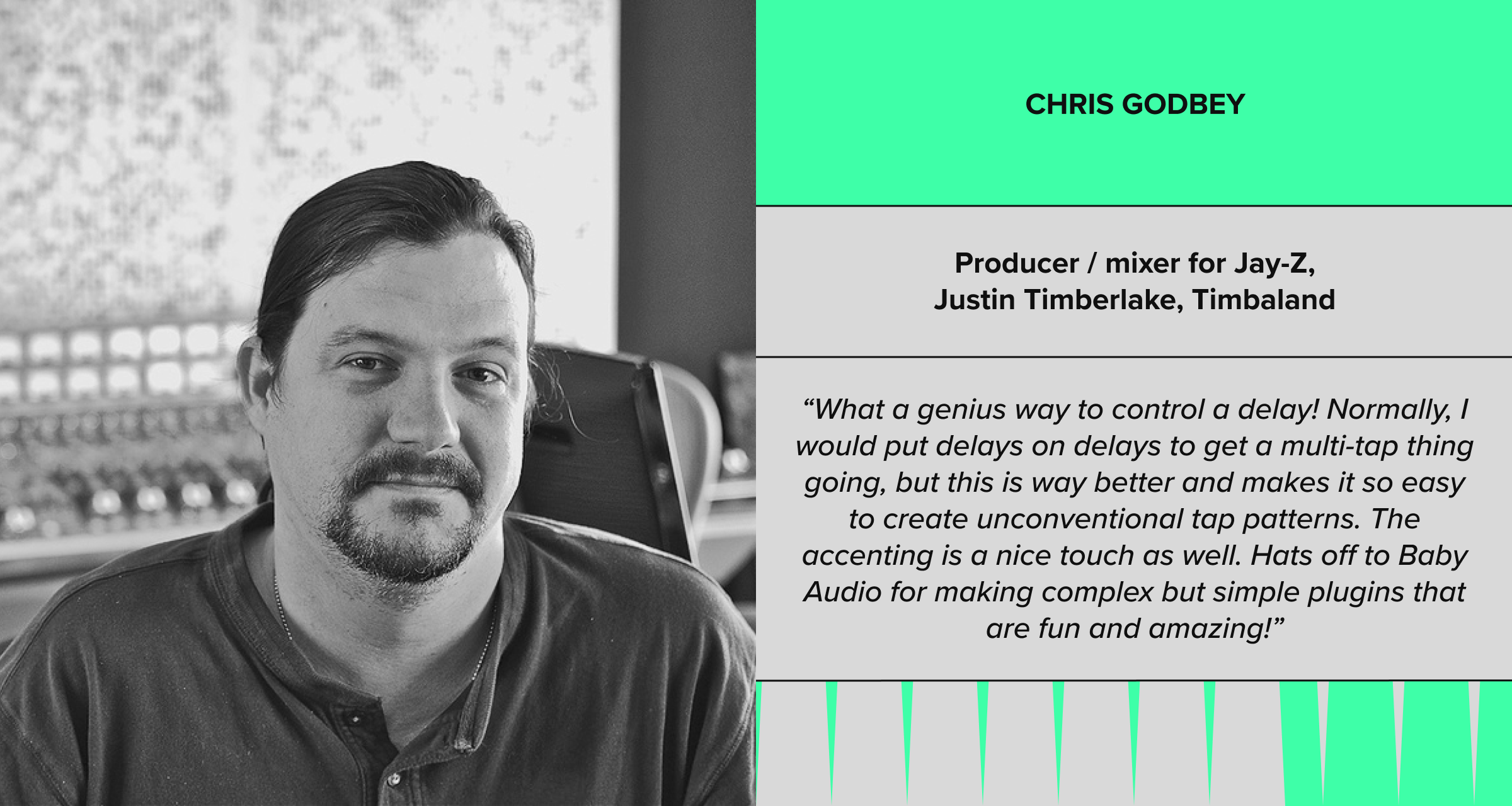 Chris Godbey Baby Audio Quote