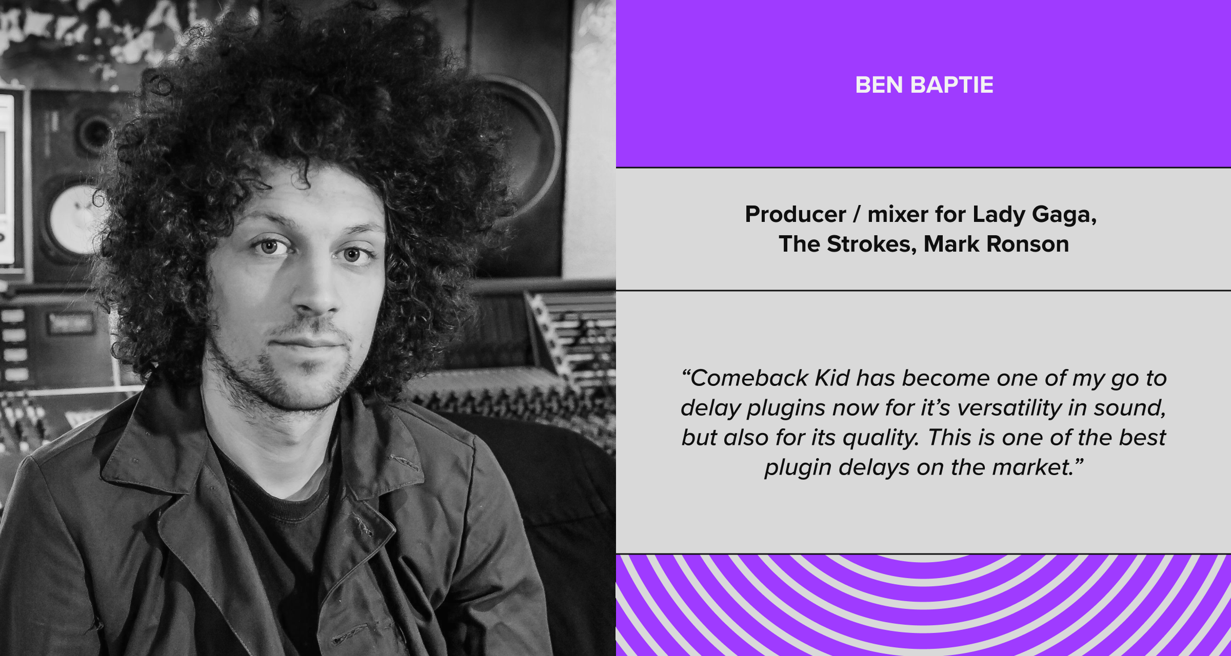 Ben Baptie Baby Audio Quote