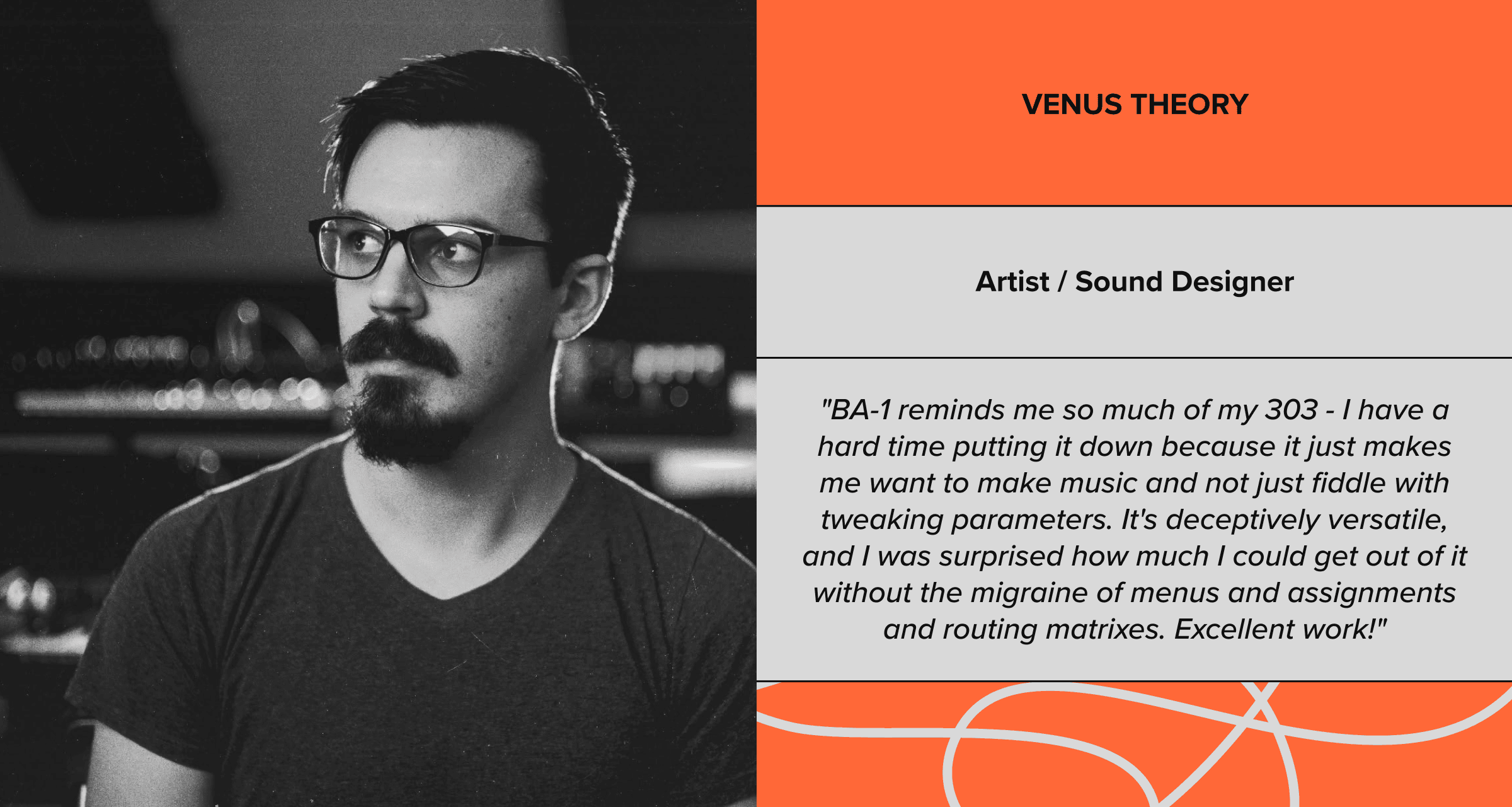 BA-1 Baby Audio Venus Theory Quote