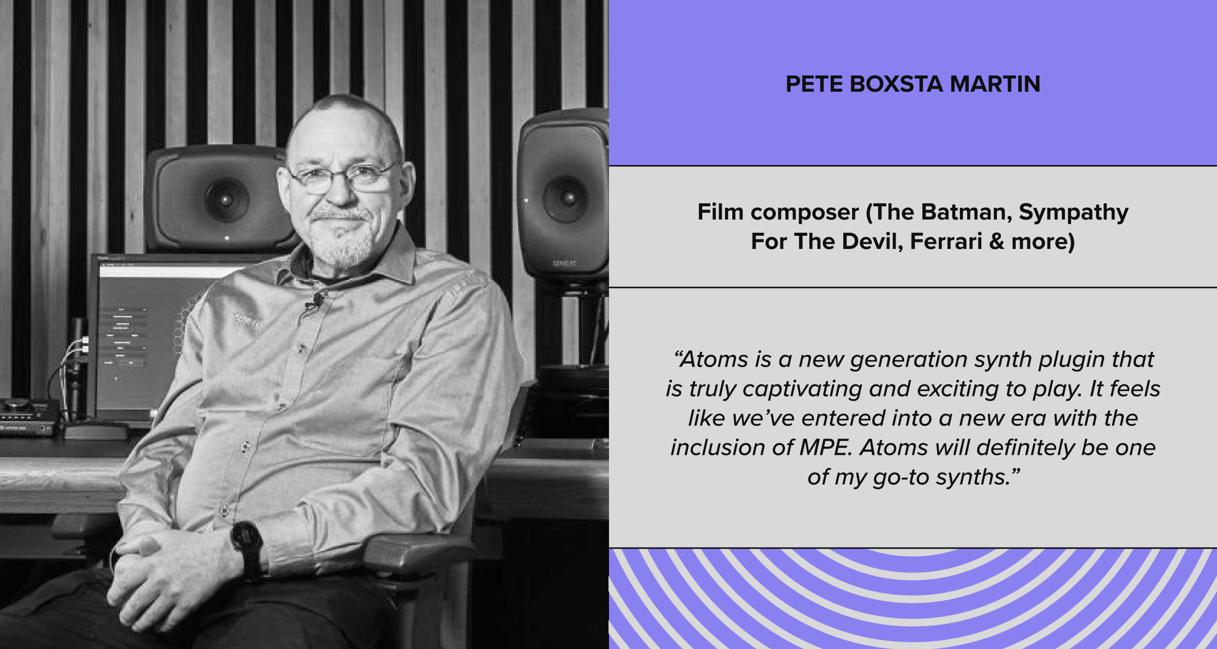 Pete Boxsta Martin quote Baby Audio