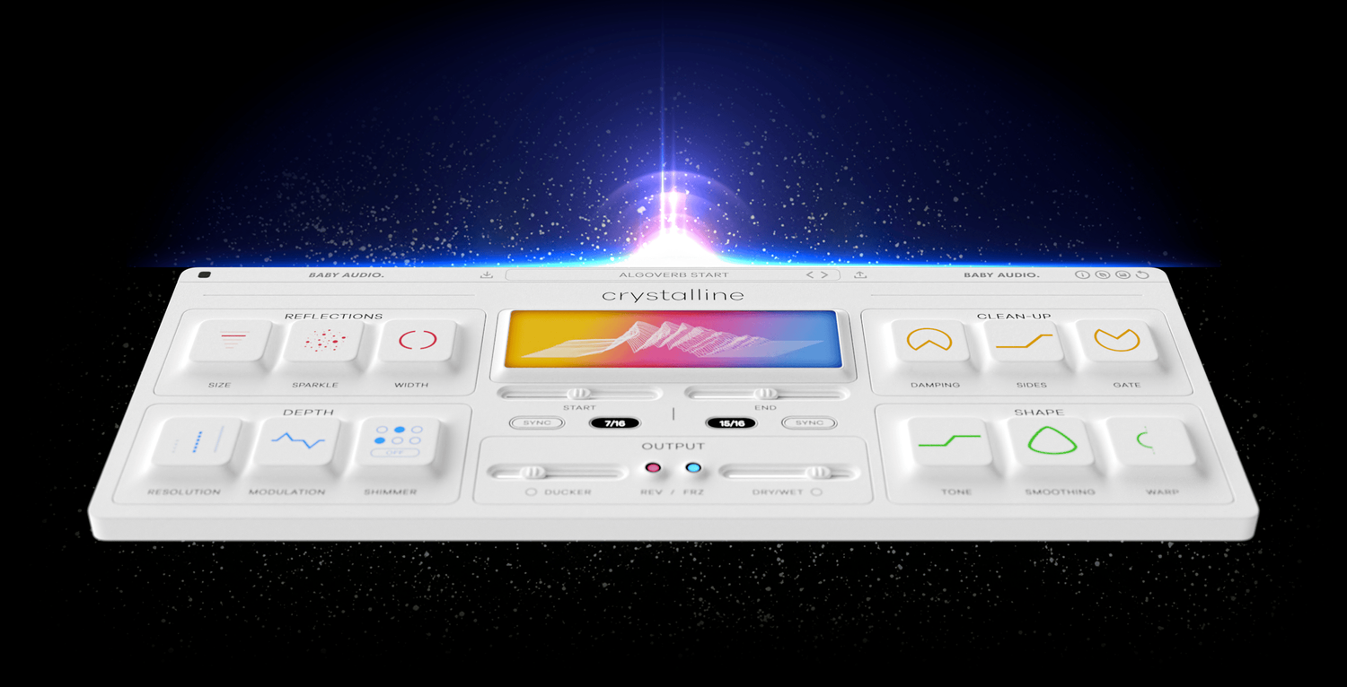 BABY Audio - Crystalline - Algorithmic Reverb Plugin (VST / AU / AAX)