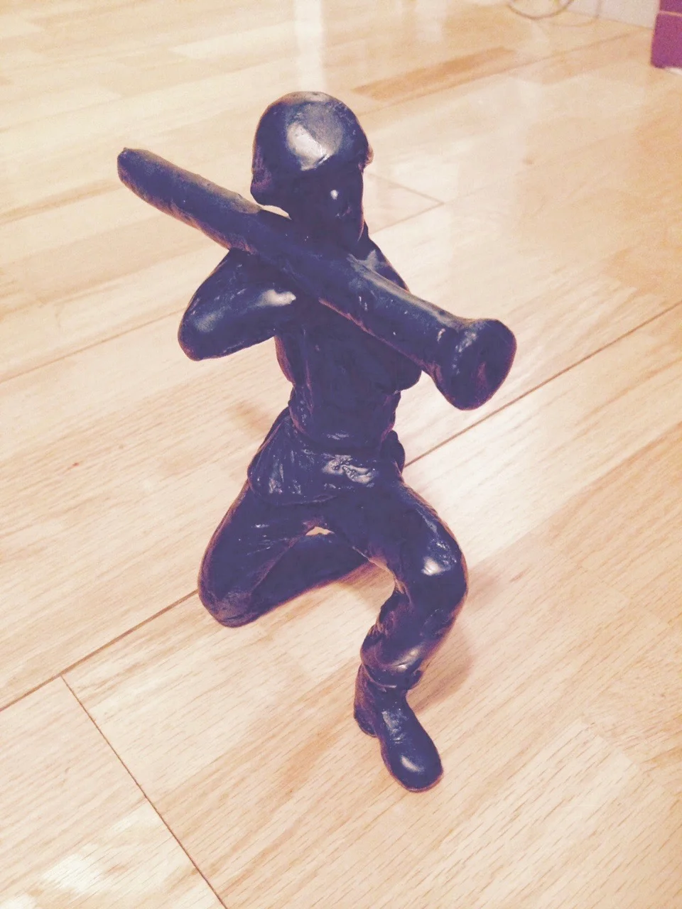 Army Man, brass study