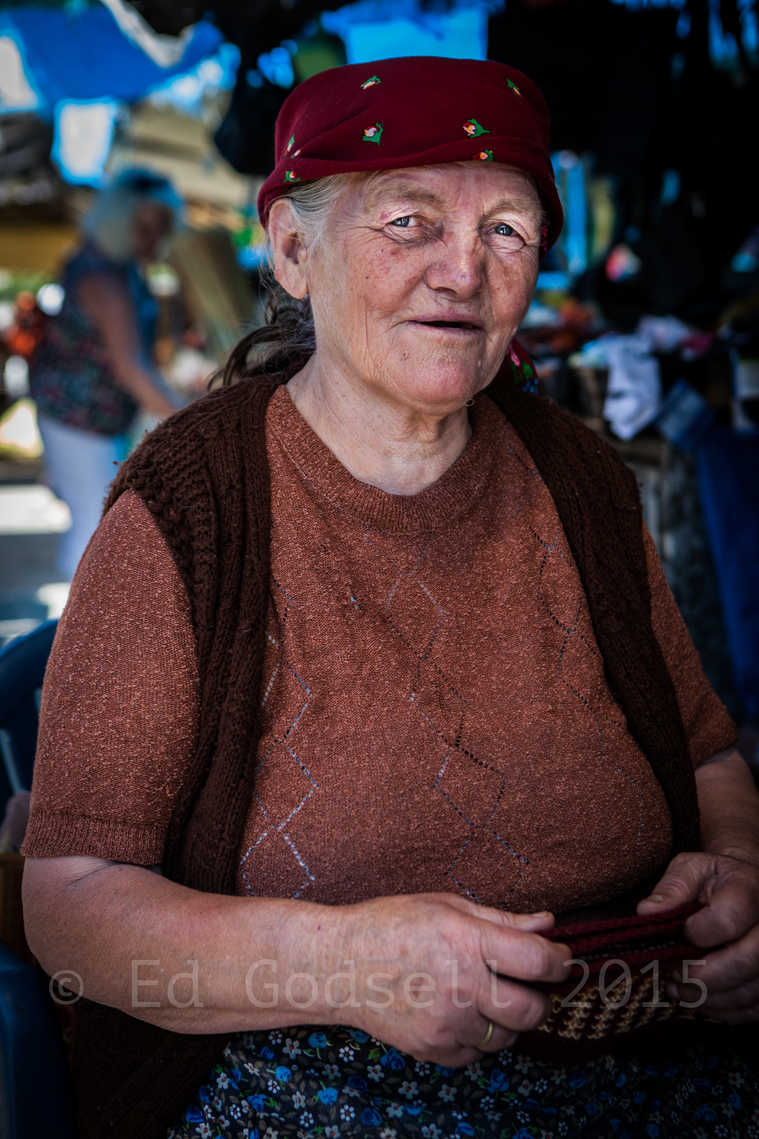 Fruit seller. Ohrid 2015