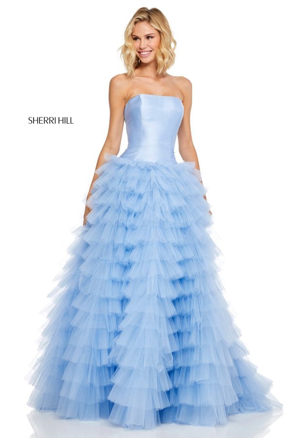 sherri hill 52338 light blue