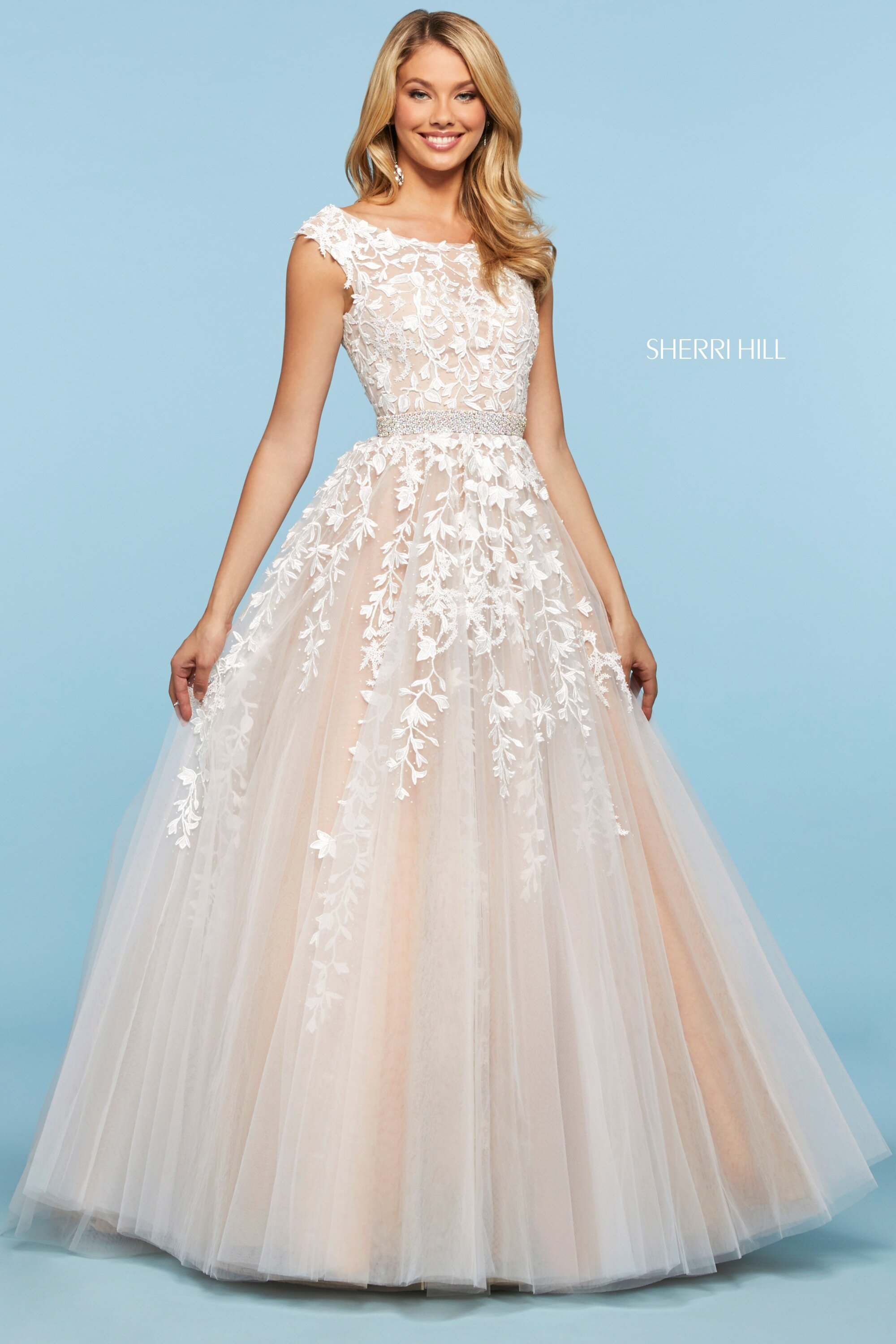 Red Sherri Hill Ball Gown Best Sale, 55 